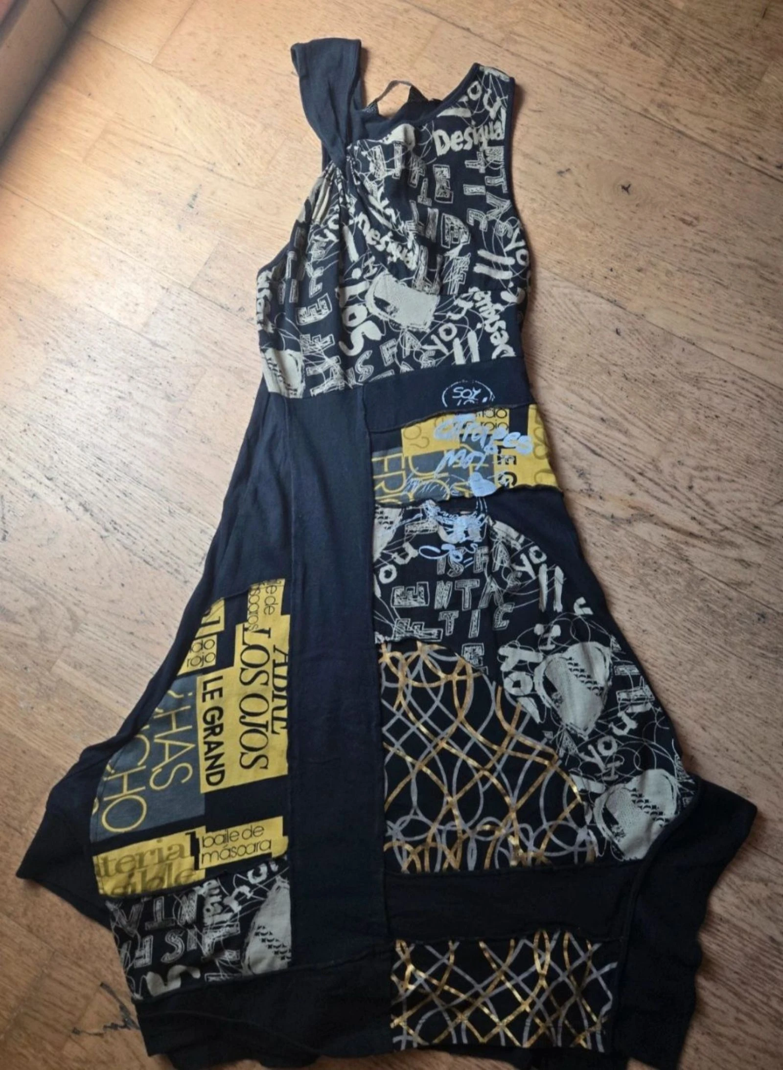 🌿 Robe Desigual XS 100 % coton Originale & confortable